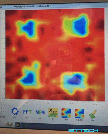 装配式叠合楼板结合面缺陷检测结果